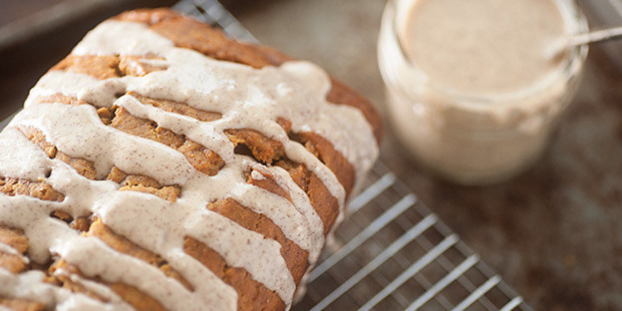 Pumpkin Bread With Browned Butter Drizzle HuffPost