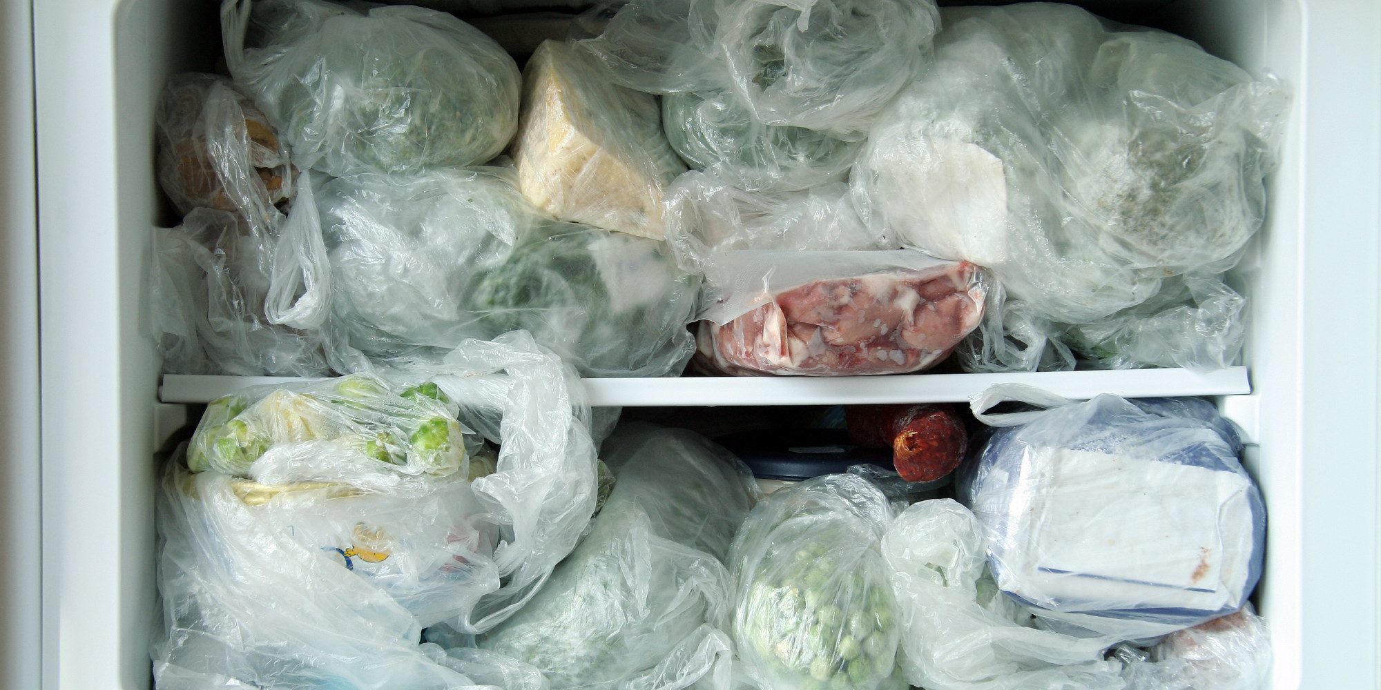The Best Way To Organize Your Freezer Involves A Straw And A File