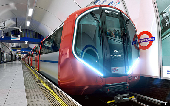 London Underground's Futuristic New Trains Are 'Driverless'