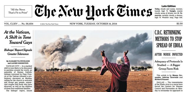 nytimes front page feb11 2016