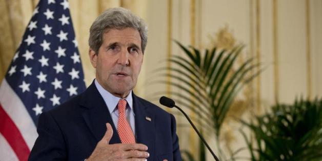 Le secrétaire d'Etat américain John Kerry le 14 octobre 2014 à Paris