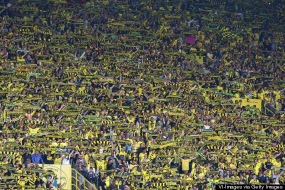 Image result for Borussia Dortmund fans