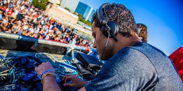 Amine K Akesbi à la Techno Parade de Paris, en 2012