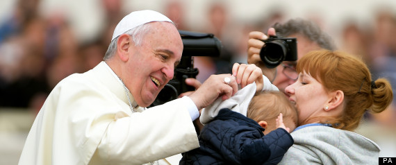 pope child funny