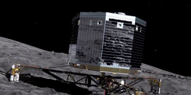 Le robot Philae doit mener à bien la mission Rosetta en se posant sur une comète, du jamais vu.