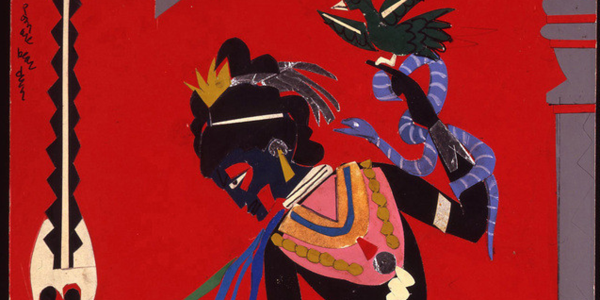 Romare Bearden's 'Black Odyssey' Puts A Modern Harlem