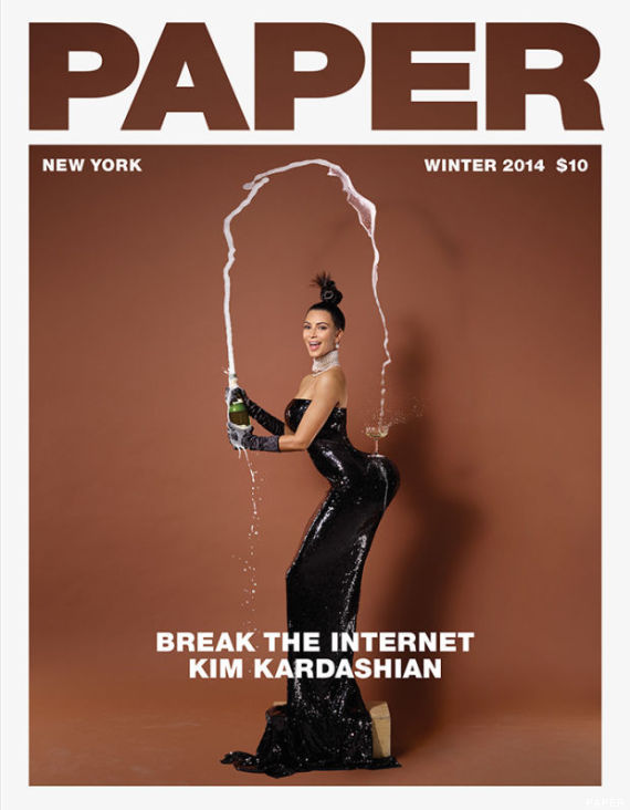 kim kardashian paper