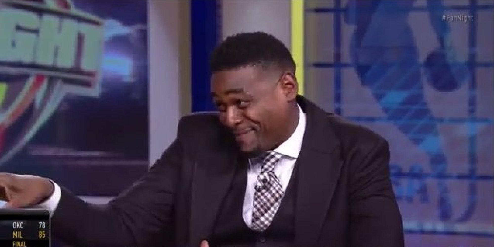 Chris ber Does A Very Accurate Avery Johnson Impression HuffPost