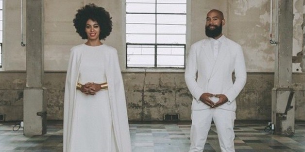 Solange Knowles le 16 novembre, lors de son mariage avec Alan Ferguson