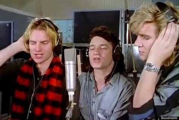 Mark Ellen Remembers The Tension At Original Band Aid Recording In 1984