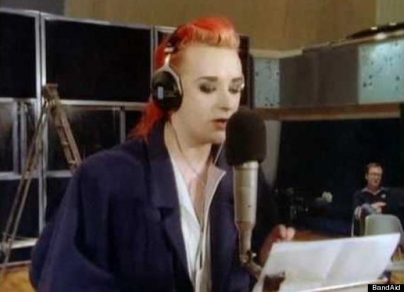 Mark Ellen Remembers The Tension At Original Band Aid Recording In 1984