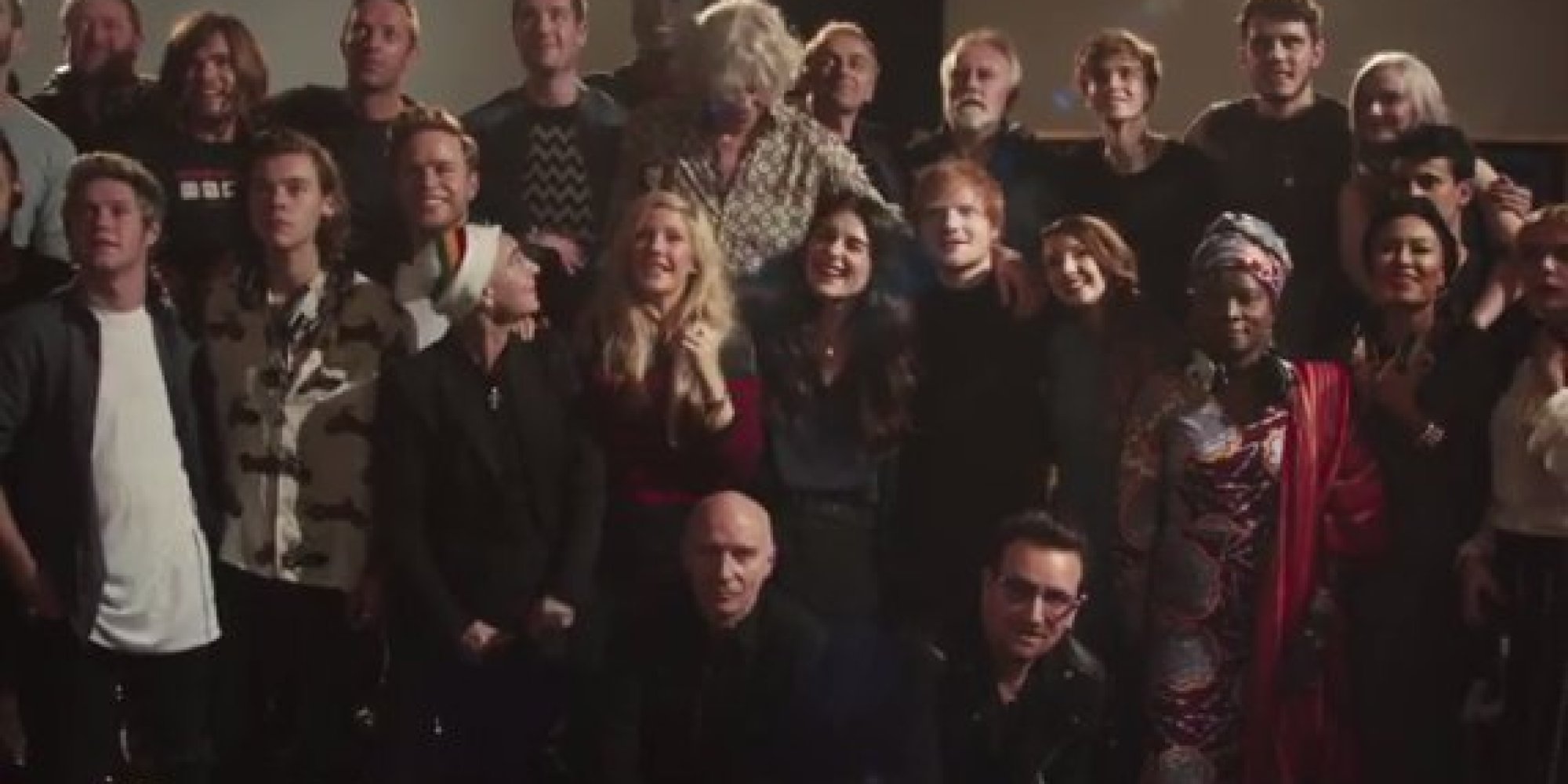 Band Aid 30's 'Do They Know It's Christmas?' Features Sam Smith, One Direction And Bono HuffPost