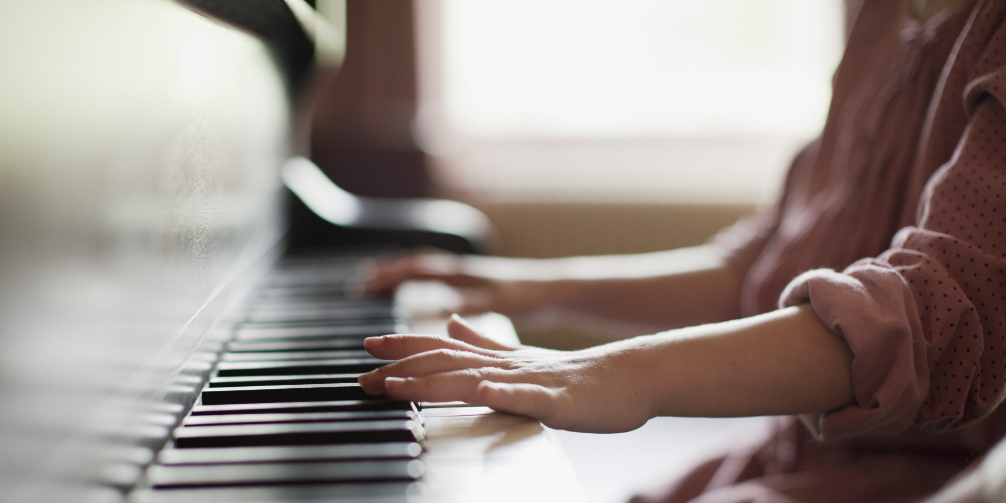 Learning To Play Piano Child Learning To Play Piano Child