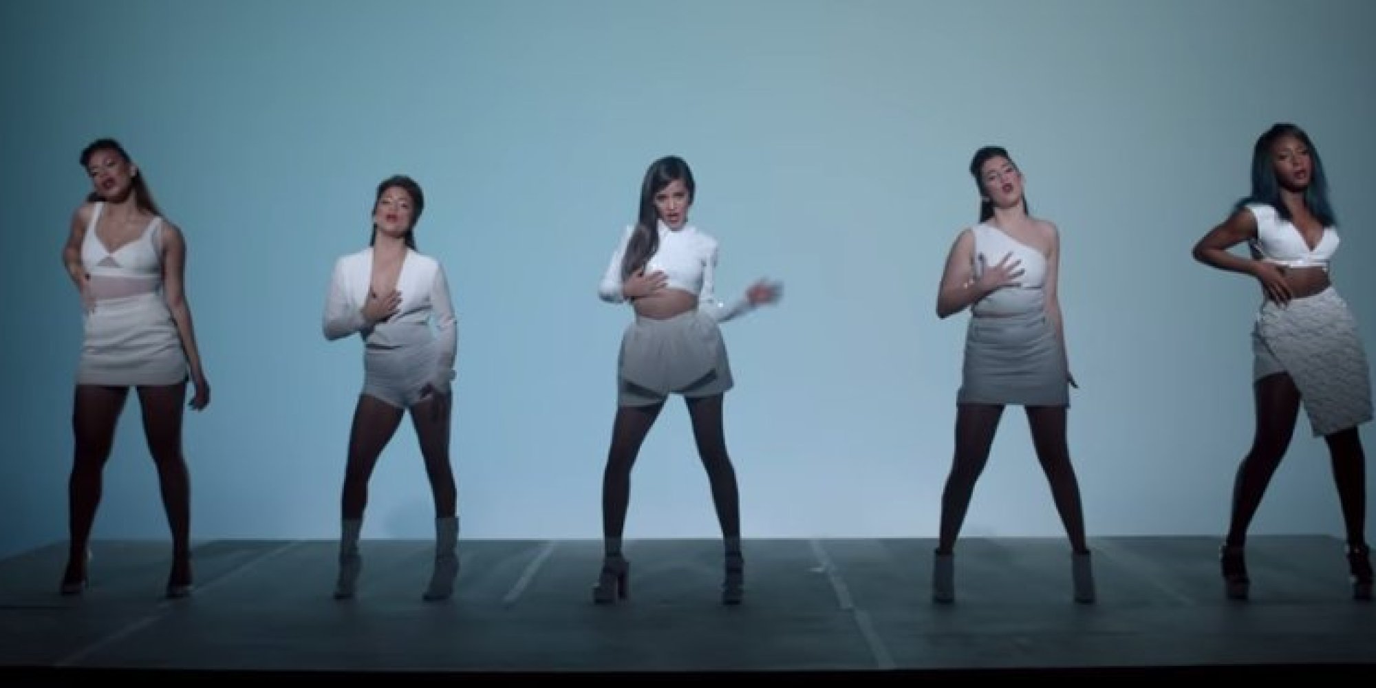 Fifth Harmony Are Visions In White In New Sledgehammer Music Video Huffpost