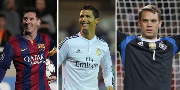 Messi, Ronaldo et Neuer finalistes du Ballon d'Or, ou l'année du choix impossible