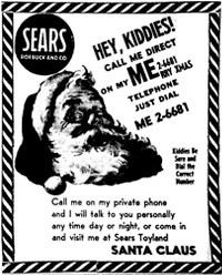 sears norad santa