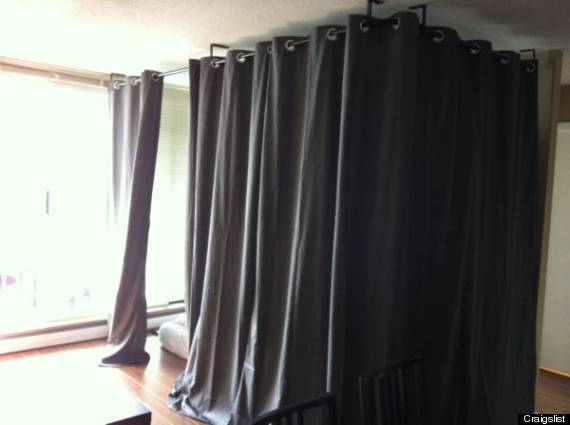 vancouver bedroom is 630 month for your own curtained off space