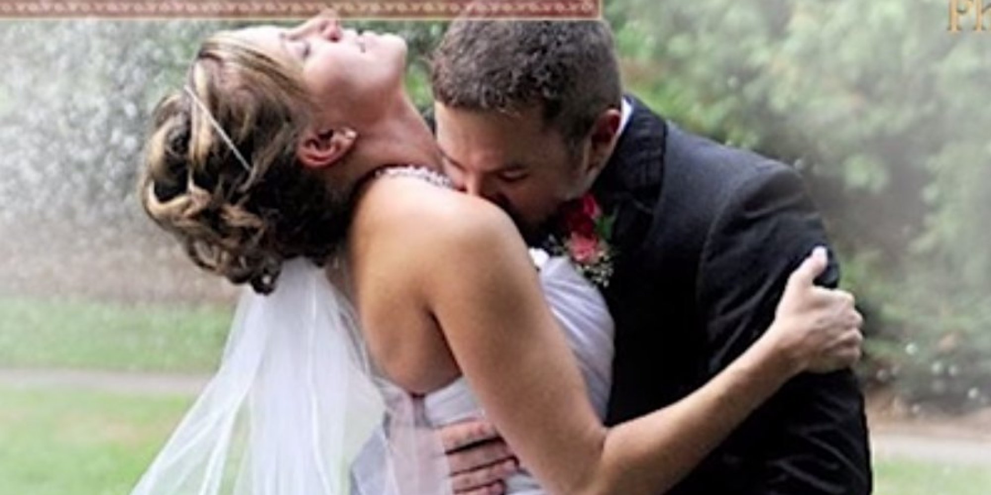 12 Painfully Awkward Wedding Kisses HuffPost