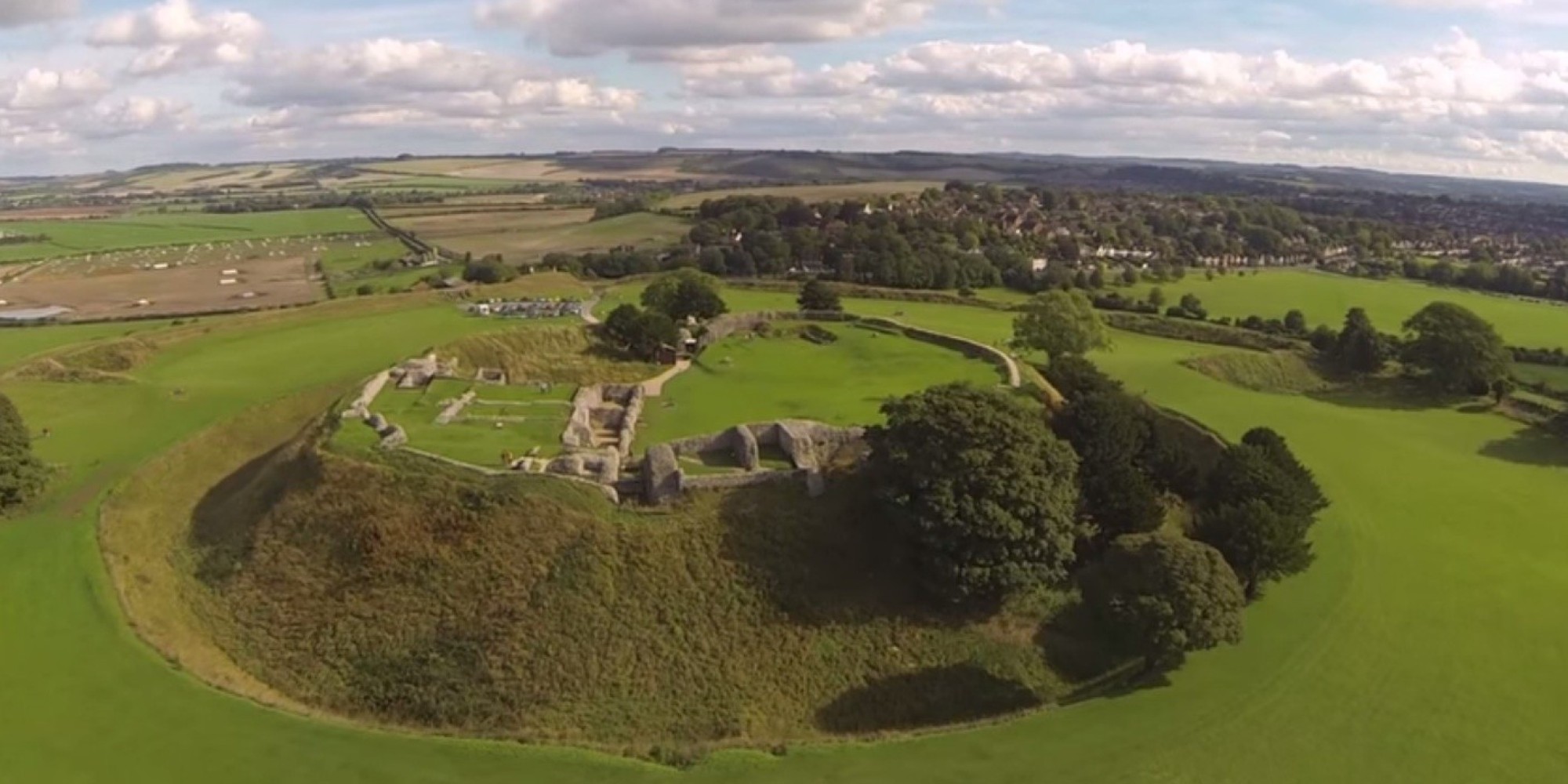 Old Sarum, Medieval City Near Stonehenge, Revealed By New Scans HuffPost