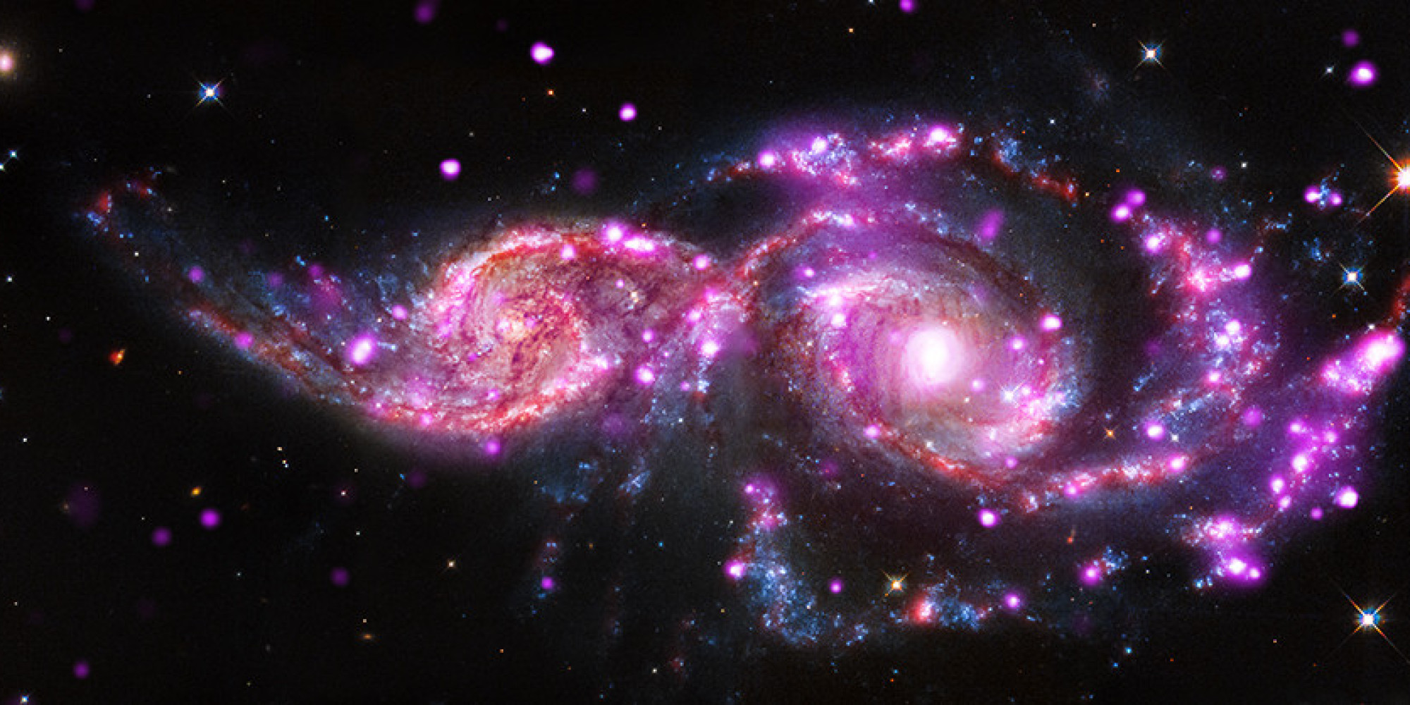 When Galaxies Collide: Antennae Galaxy