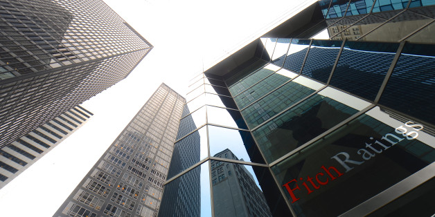 NEW YORK, UNITED STATES - MAY 21: Fitch Ratings, leading international credit rating institution, is seen on the photo in New York, United States on 21 May, 2014. Leading financial institutions of country are present at Wall Street and they are regarded as not only USA's crucial economic points but also heart of the world economy. They dominate the economic situation of country with their decisions and statement of numbers. (Photo by Cem Ozdel/Anadolu Agency/Getty Images)
