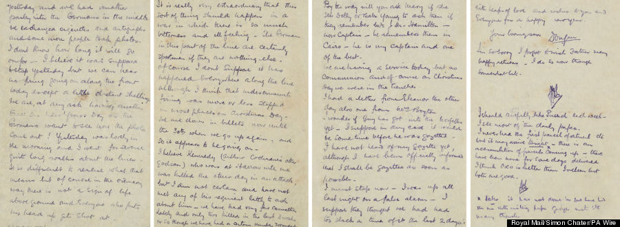 Heartwarming Letter From The Trenches Details WWI Christmas Truce With ...