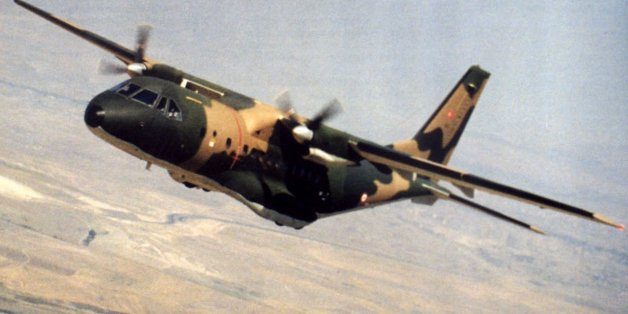 Turkish Army's Casa CN-235 cargo plane is seen in this undated photo. A Turkish military airplane crashed on Wednesday May 16, 2001 in southern Turkey killing 37 soldiers and crew. The Casa CN-235 cargo plane was carrying members of Turkey's Special Forces from southern city of Diyarbakir to the capital of Ankara when it crashed. The Spanish-designed two-engine propeller aircraft are manufactured in Turkey. (AP Photo/Hurriyet)