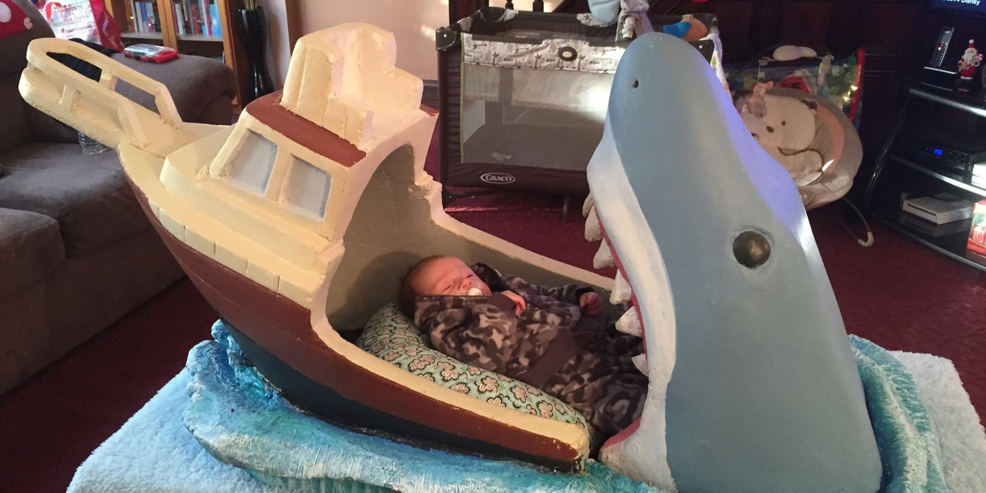 'Jaws'-Themed Baby Crib Takes A Giant Bite Out Of The Internet | HuffPost