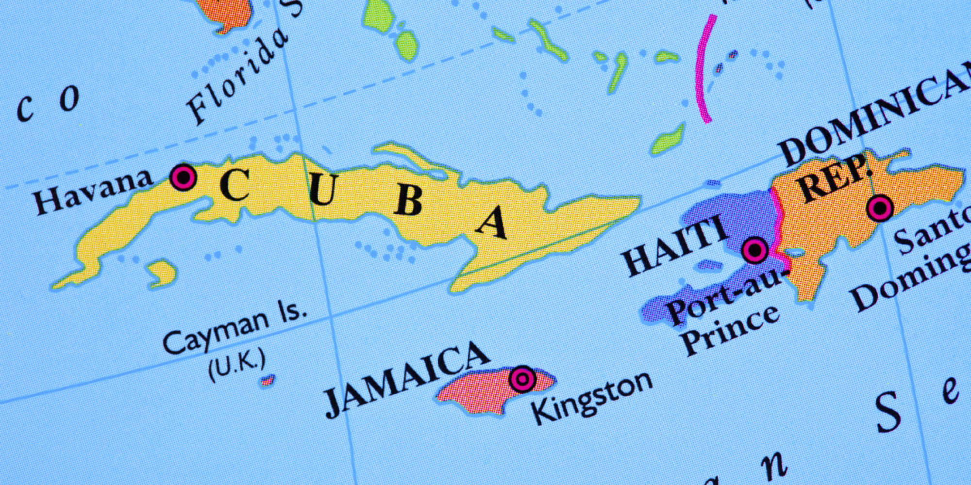 O CUBA AND HAITI MAP Facebook 