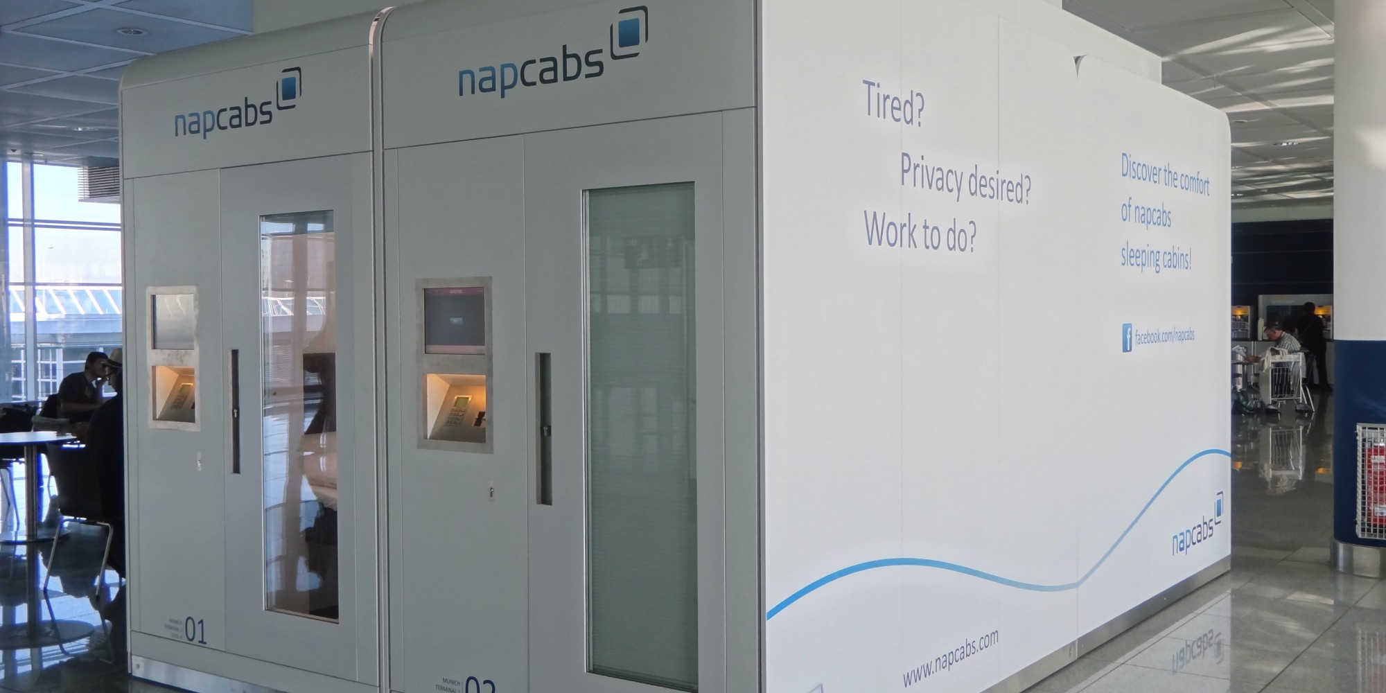 'Napcab' Napping Pods Are The Most Genius Way To Survive The Airport