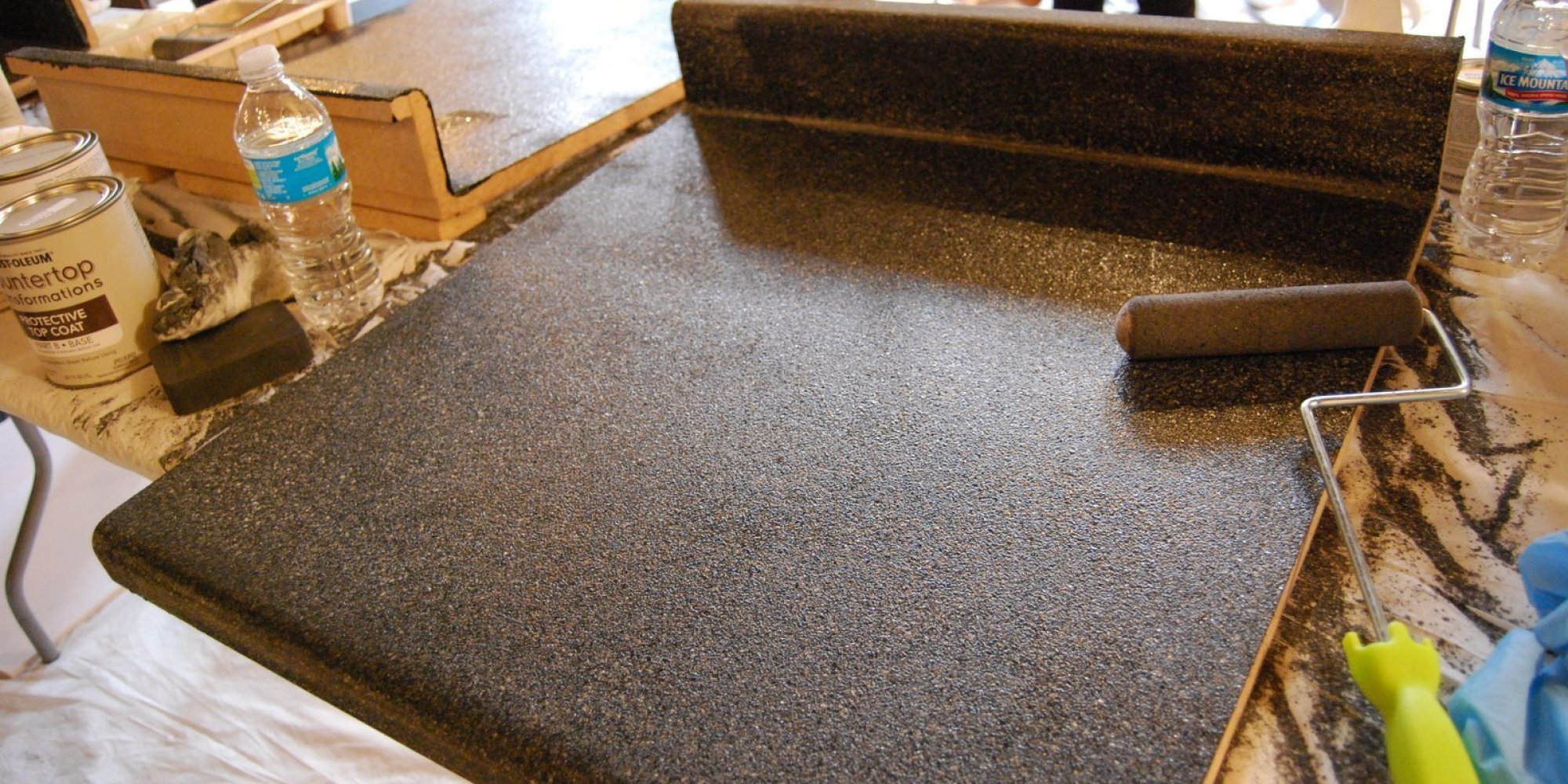 'Paint-Your-Own Granite' Is A Thing, And Apparently It Actually Works  HuffPost