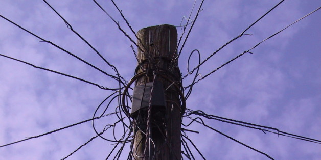 Stockport Telephone Pole