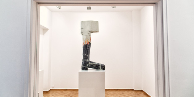 Römischer Gruß / Roman Salute (2004). Έργο του Georg Baselitz,(φωτογραφία Σίλια Ψυχή)