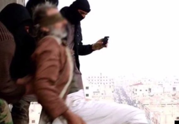 Islamic State Militants Throw Blindfolded Gay Man Off Roof Then Beat Him To Death When He Survives