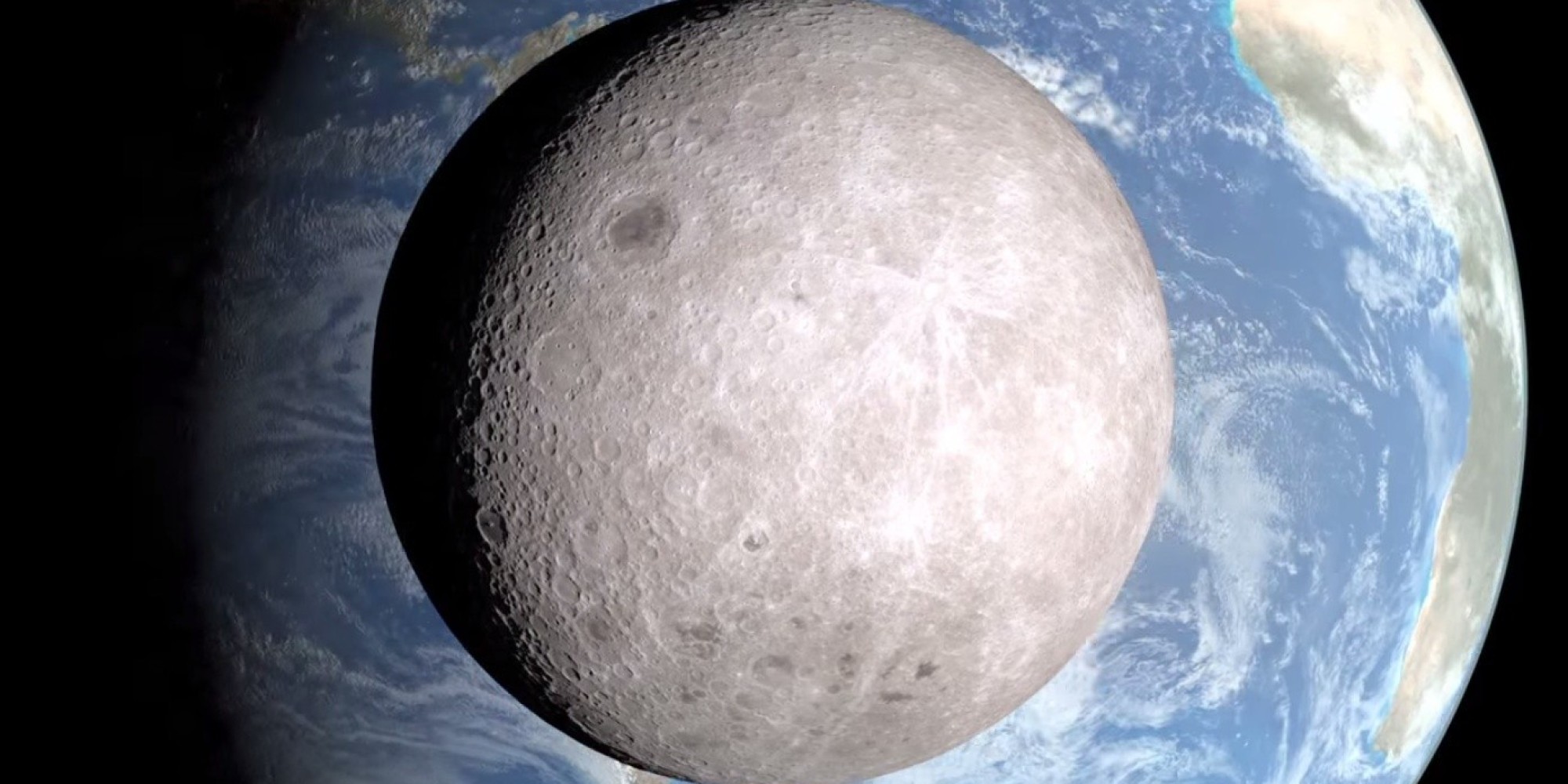 NASA Unveils New 'Dark Side' Of The Moon Video HuffPost