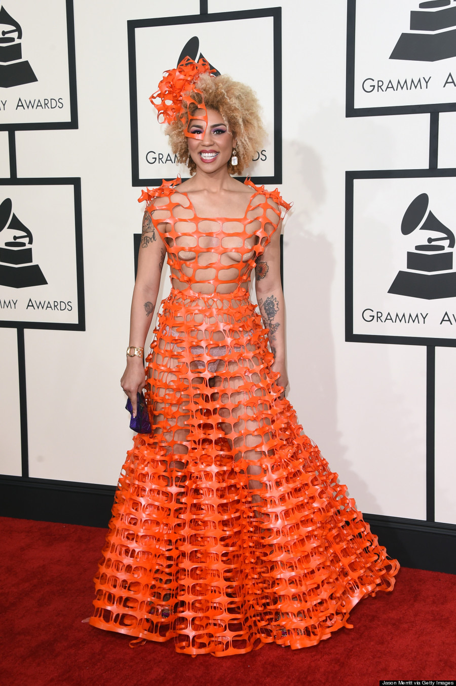 Joy Villa's Grammys 2015 Dress Is A First For The Red Carpet | HuffPost ...