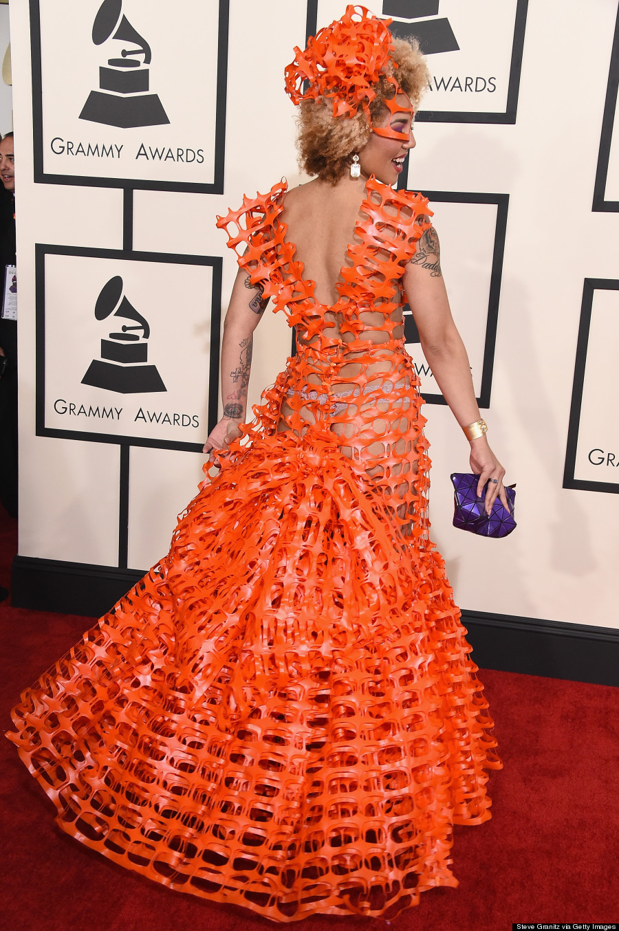 Joy Villa's Grammys 2015 Dress Is A First For The Red Carpet | HuffPost ...