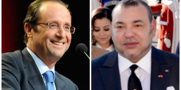 Le roi reçu aujourd'hui par François Hollande