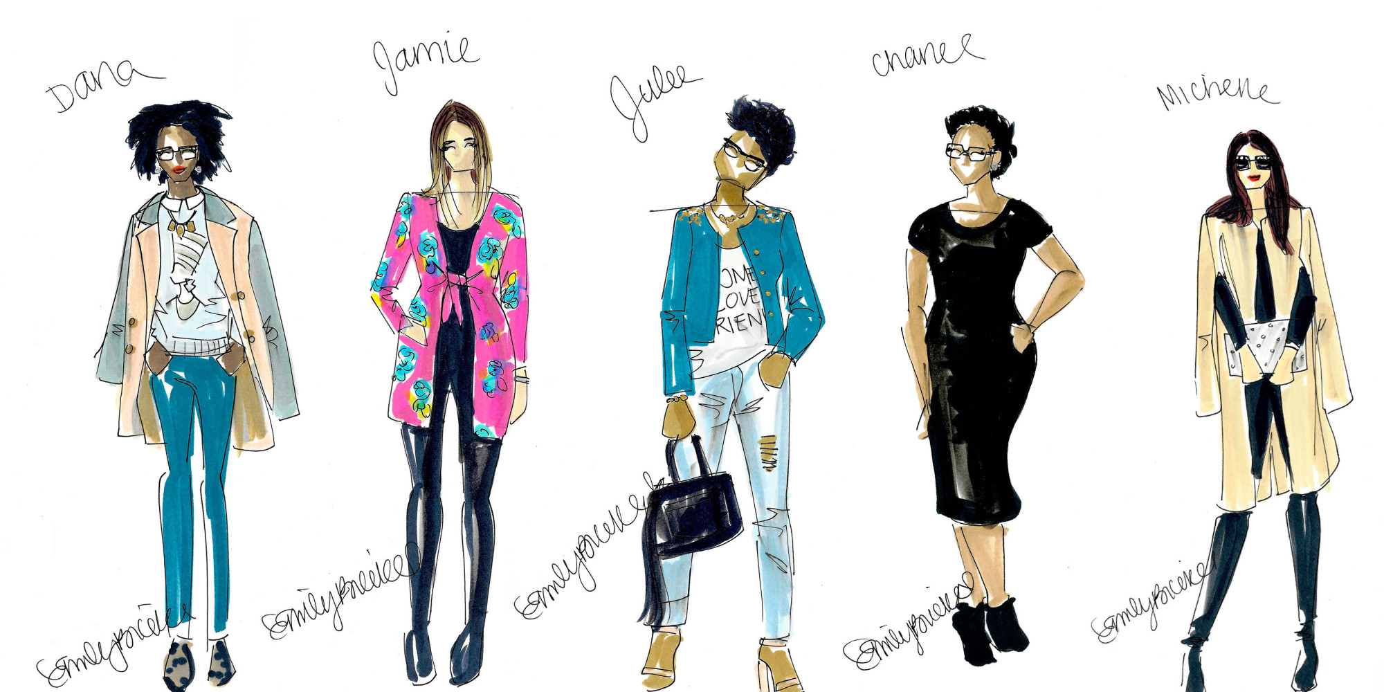 Chic Sketch Fashion App Will Turn Your Photos Into Custom 