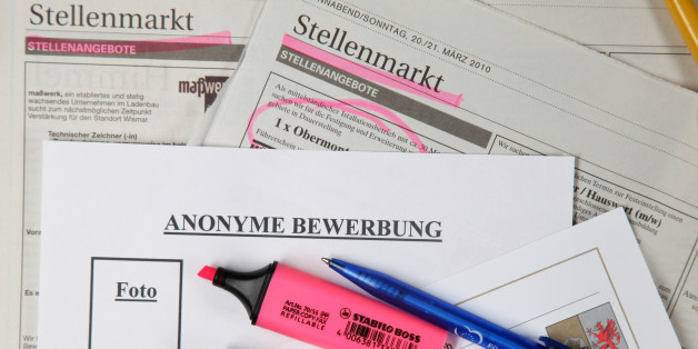 vier grnde wieso anonyme bewerbungsverfahren die jobchancen nicht steigern - Anonymisierte Bewerbung vier grnde wieso anonyme bewerbungsverfahren die jobchancen nicht steigern - Anonymisierte Bewerbung
