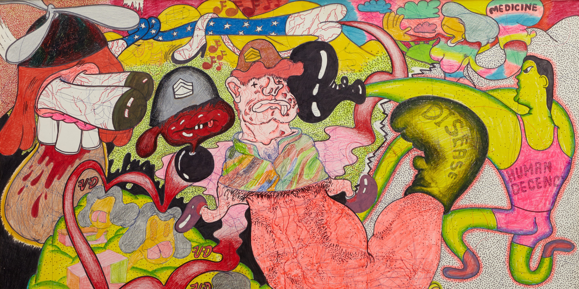 Meet Peter Saul, The Art World's Resident Octogenarian Rebel | HuffPost