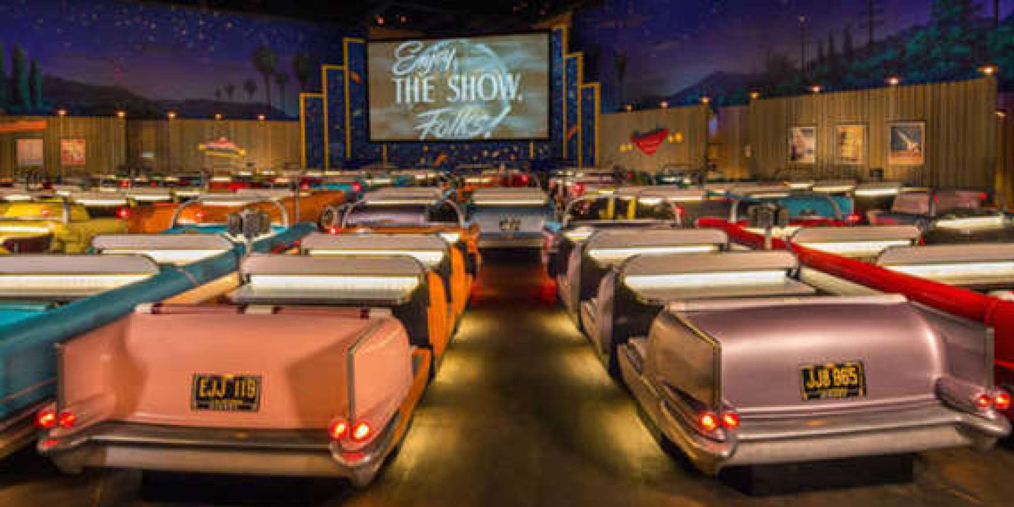 No Cars Are Allowed At Americas Craziest Retro DriveIn Movie Theater