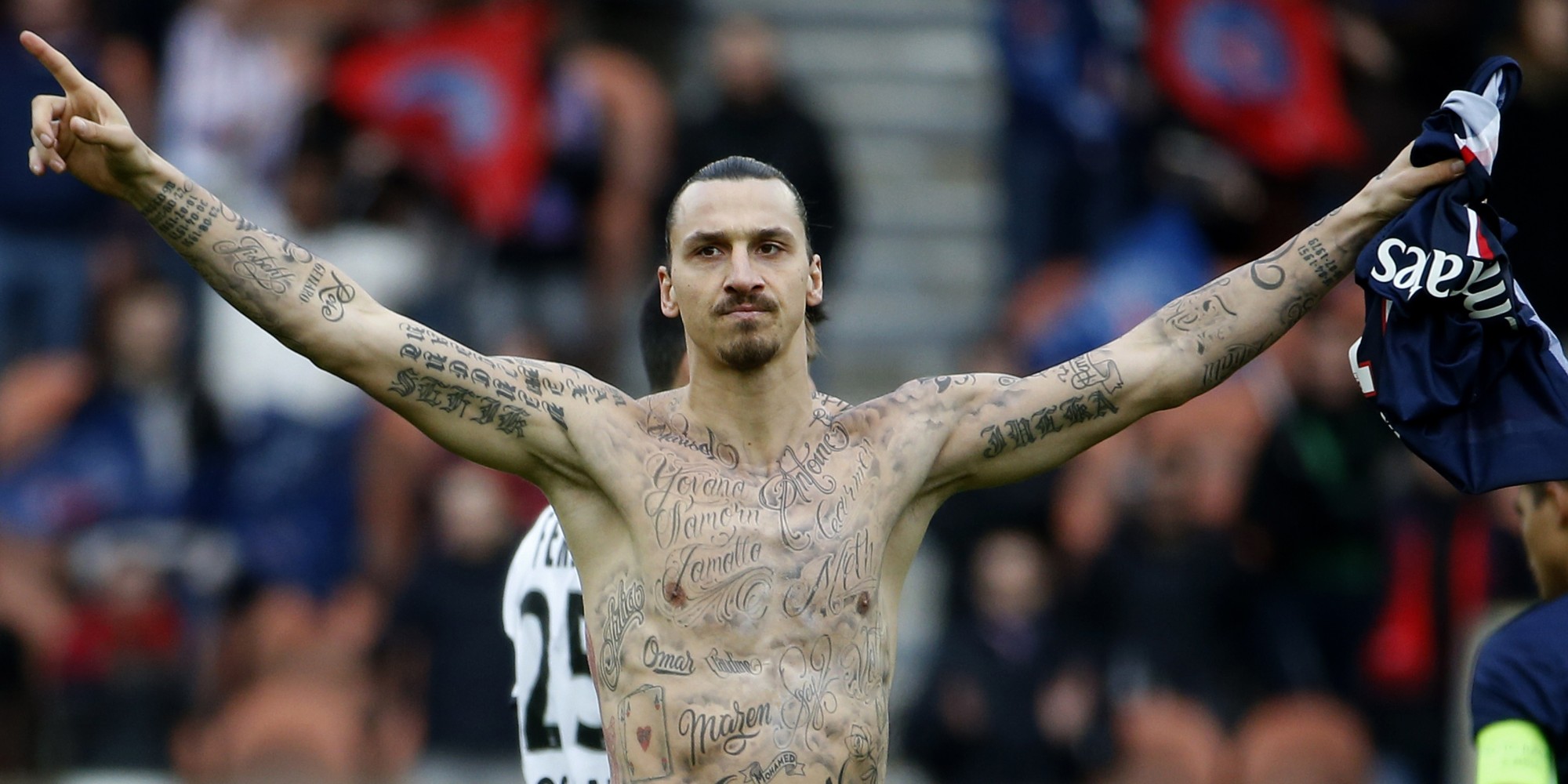 Athlete Tattooed His Body With Names Of 50 People In Need For Hunger