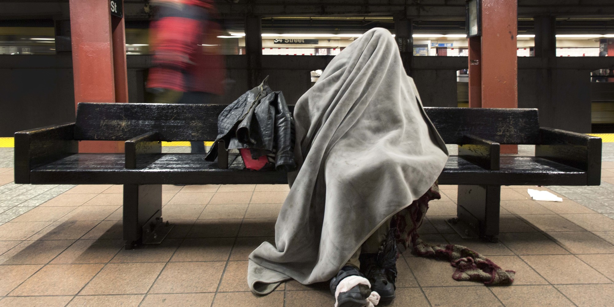 NYC Dedicates 6 Million To Help Homeless Who Sleep In Subways HuffPost