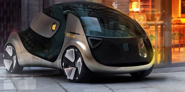 Une Apple Car imaginée par un designer.