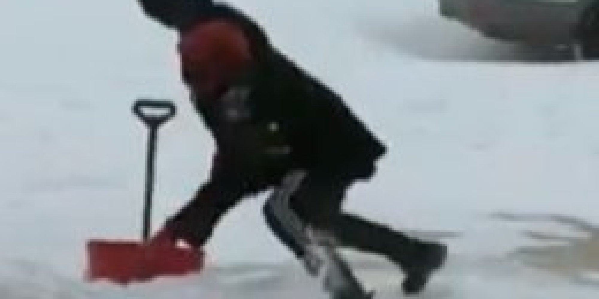 Slippery Snow Shoveler Sums Up Our Winter Woes HuffPost