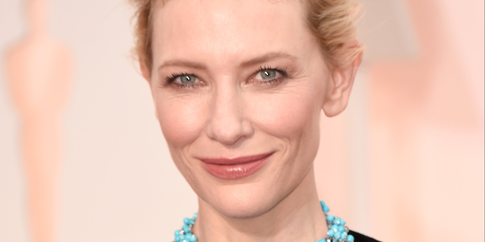 Cate Blanchetts Oscar Dress 2015 Is Even Better Because Of Her Statement Necklace Huffpost