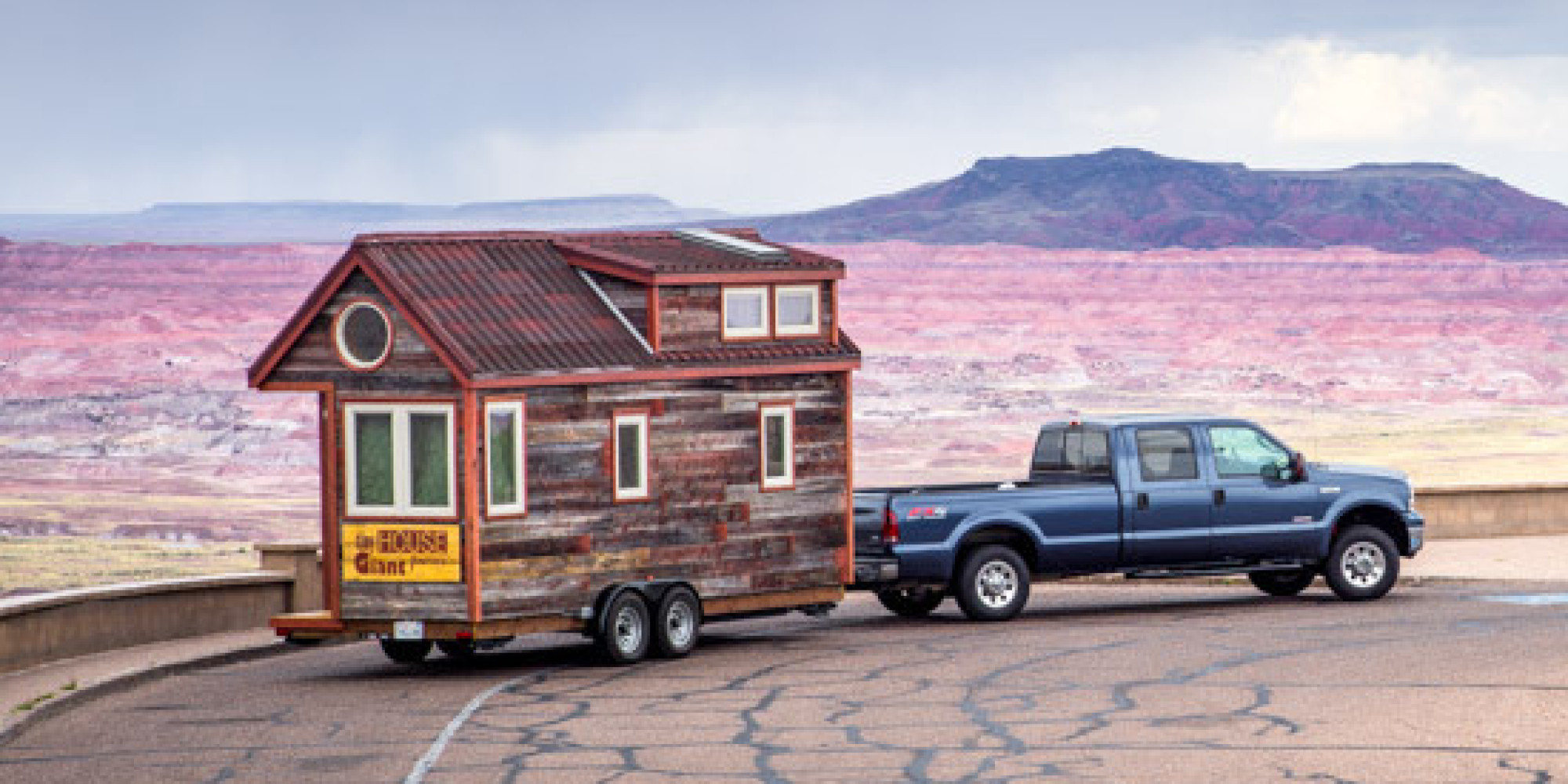 couple quits day jobs, builds quaint, tiny home on wheels