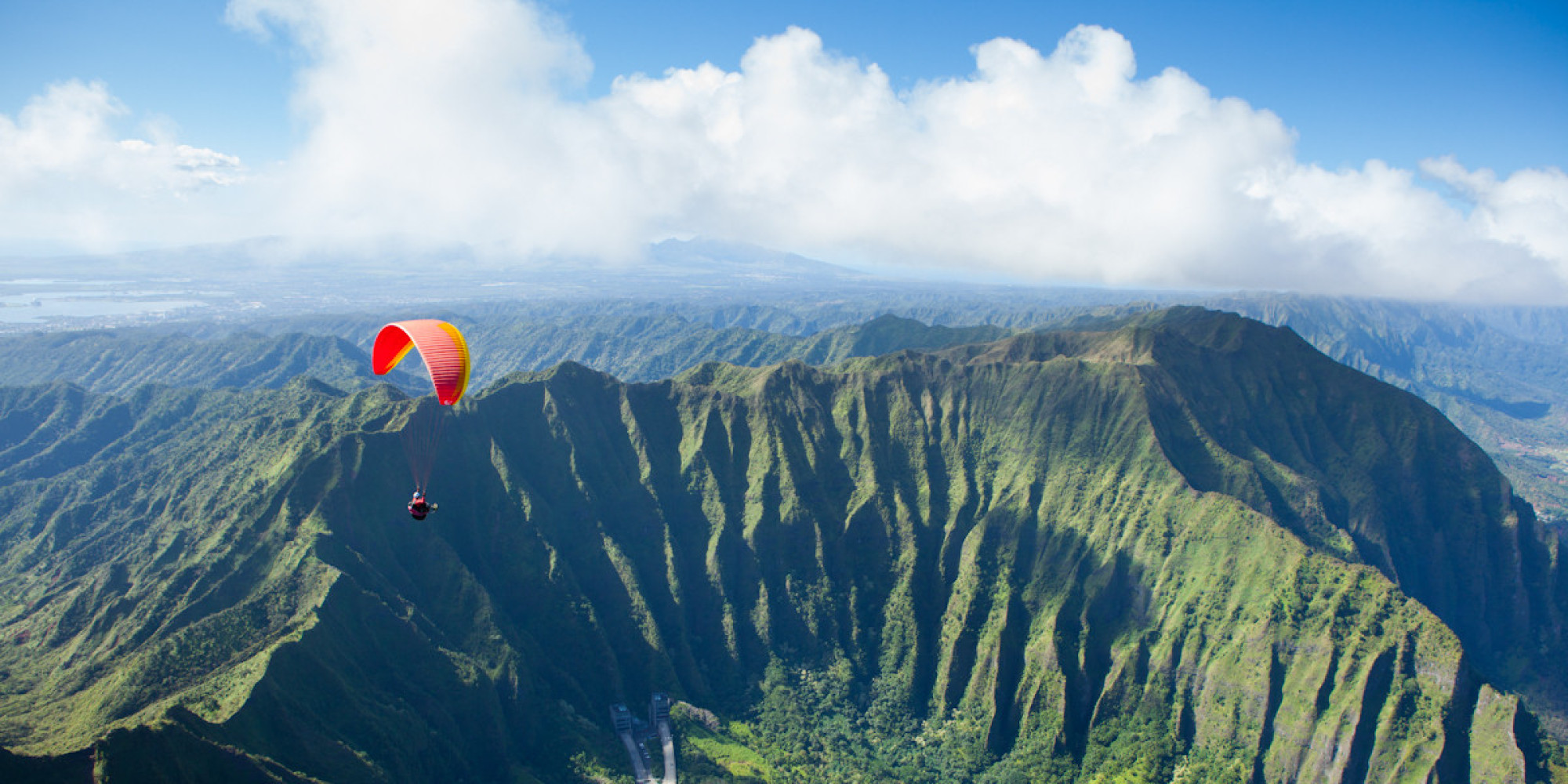 Fall In Love With Hawaii With These Paragliding Photos HuffPost