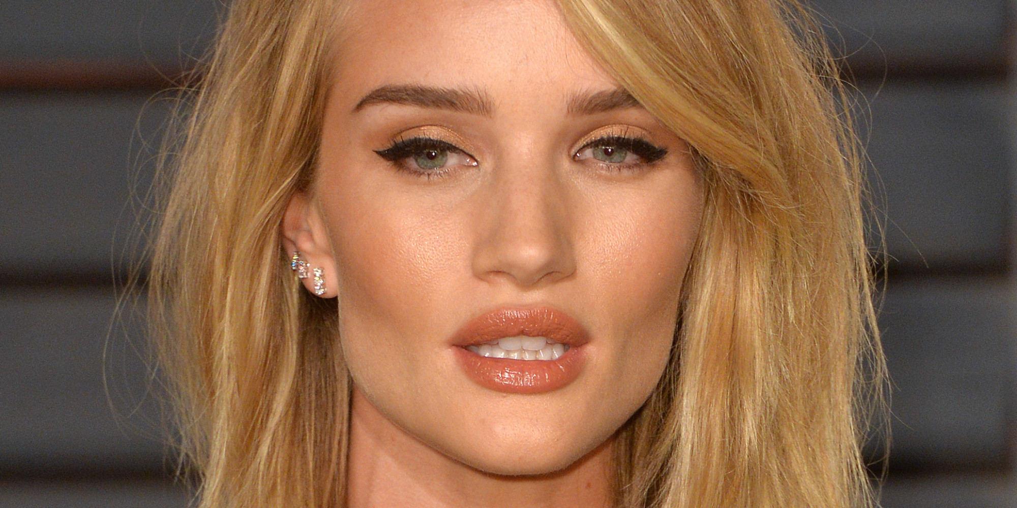 rosie huntington blonde hair